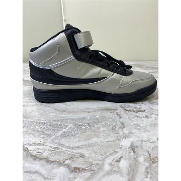 Fila A-High 1CM00492-052 Mens Grey And Black Synthetic Lifestyle Sneakers - Picture 9 of 11